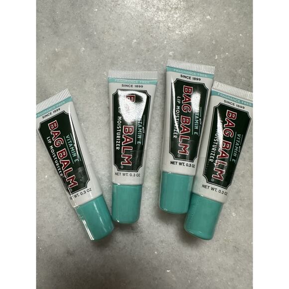 BAG BALM On The Go 4x 4-Pack Mini Travel Tubes (0.3 Oz. Each Tube)❤ - Picture 2 of 2